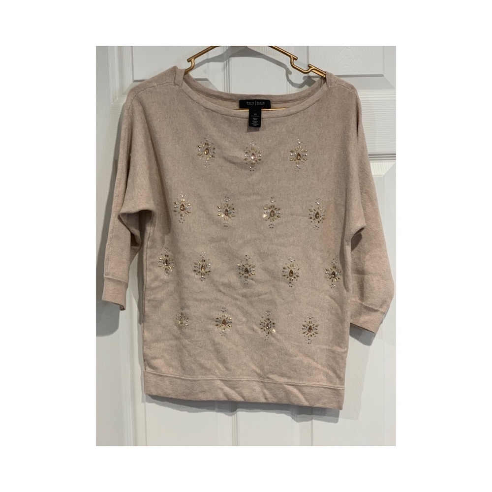 White House Black Market: Quarter Sleeve Shirt